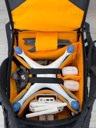 Pack GH5 + dron Phantom 4 + gimbal + mochila