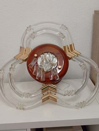 Lámpara techo vintage cristal