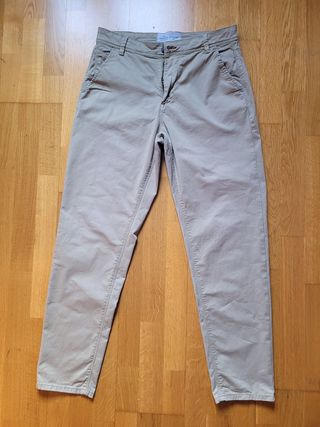 Pantalón chino Springfield beige