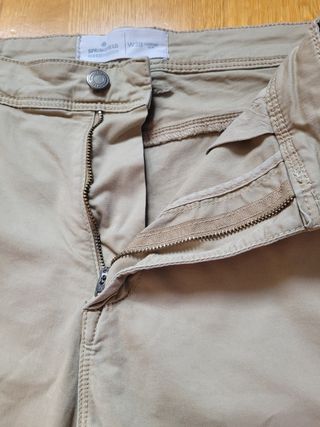 Pantalón chino Springfield beige