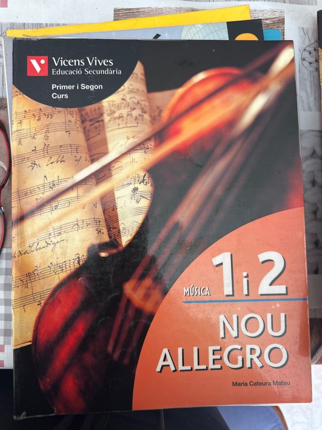 Nou Allegro 1 I 2+cd+activitats Primer de Secun...