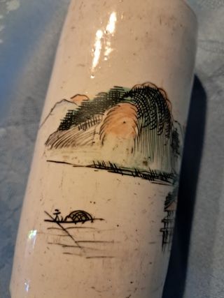 Vaso antico Cina Dipinto a mano