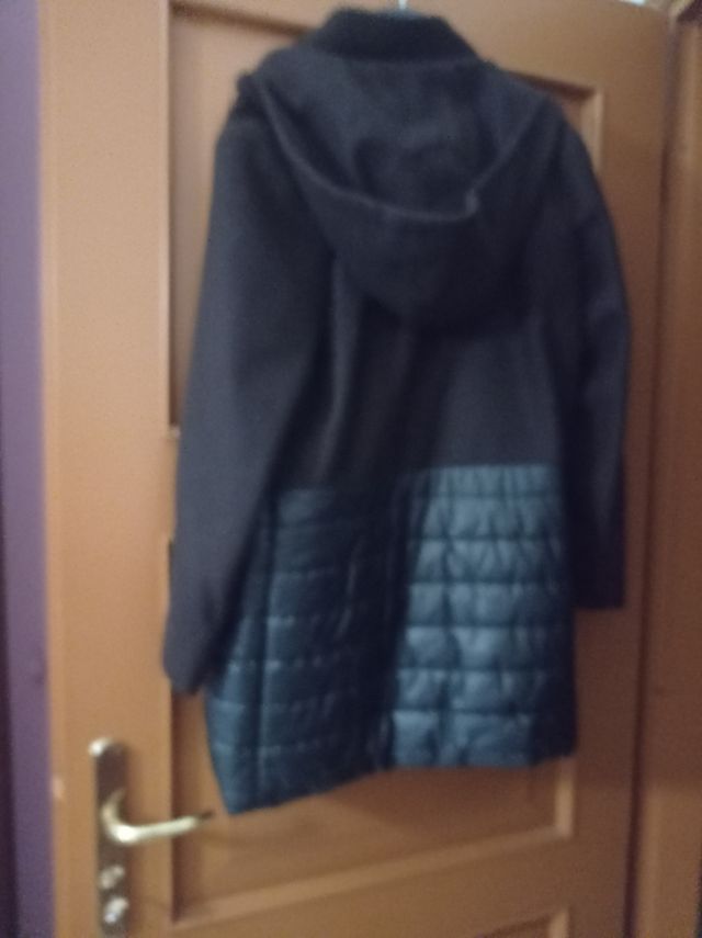 Cappotto Diambre nero-marrone taglia 44 italiana