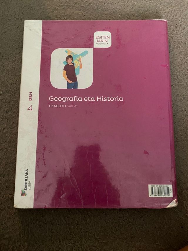 Libro Geografia Eta Historia, DBH 4 ESO. 4. DBH
