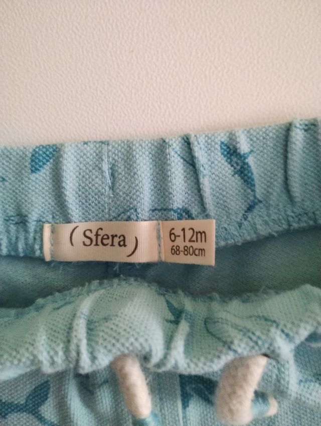 Shorts bebé Sfera 6-12m