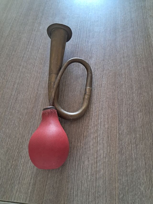 Clacson antico ottone - Trombetta