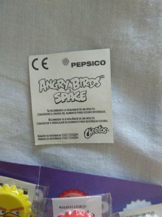 Grefuchapas Angry Birds -  chapas,,NUEVAS,,COLEC