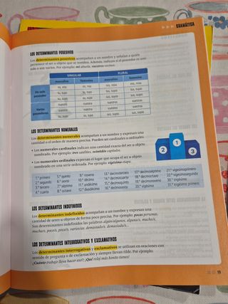 Libros de texto de 5 de Primaria. 