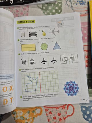 Libros de texto de 5 de Primaria. 