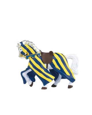 Figura Caballo Medieval de Torneo Azul Papo ✓NUEVO