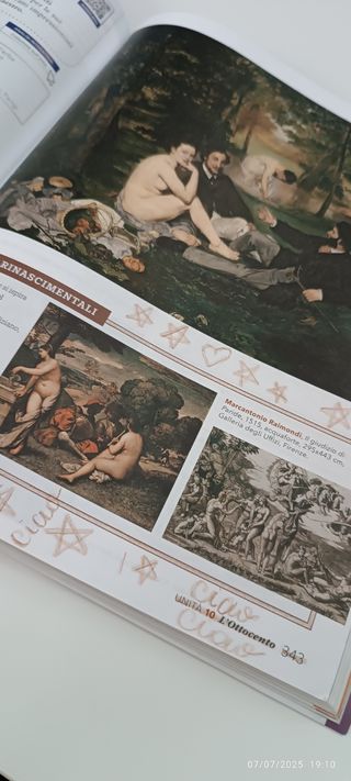 Libro scolastico segreta bellezza