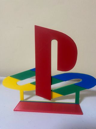 Logo PlayStation 1 - Decoración