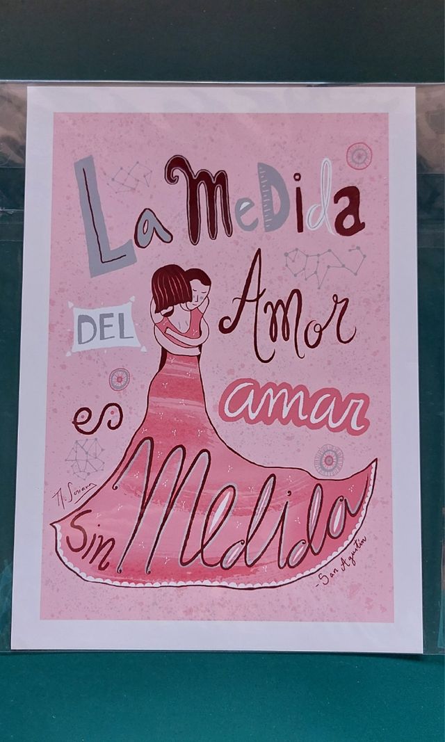 Lámina La medida del amor