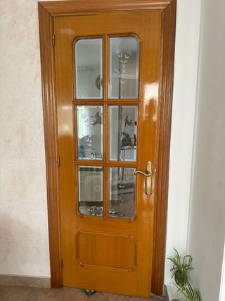 Puertas roble macizo clásicas