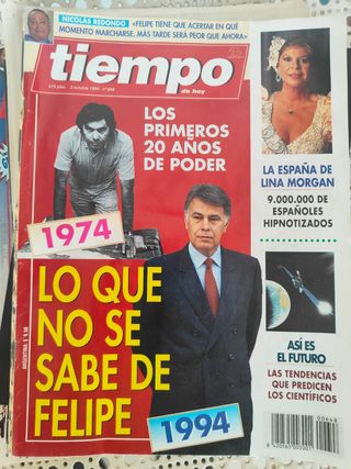 Revistas Tiempo: 1993 y 1994