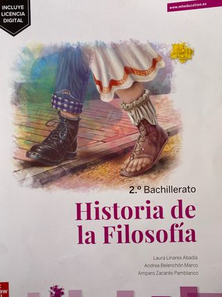 LIBRO Historia de la Filosofía 2.º Bachillerato