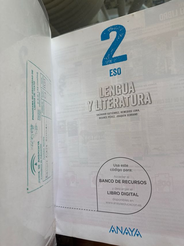 Lengua y Literatura 2.