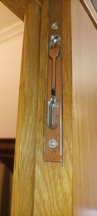 Puerta interior madera maciza