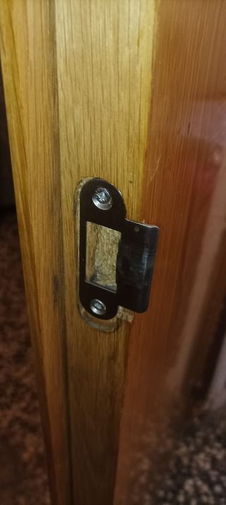 Puerta interior madera maciza