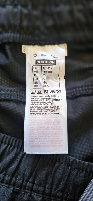 Shorts Domyos uomo neri