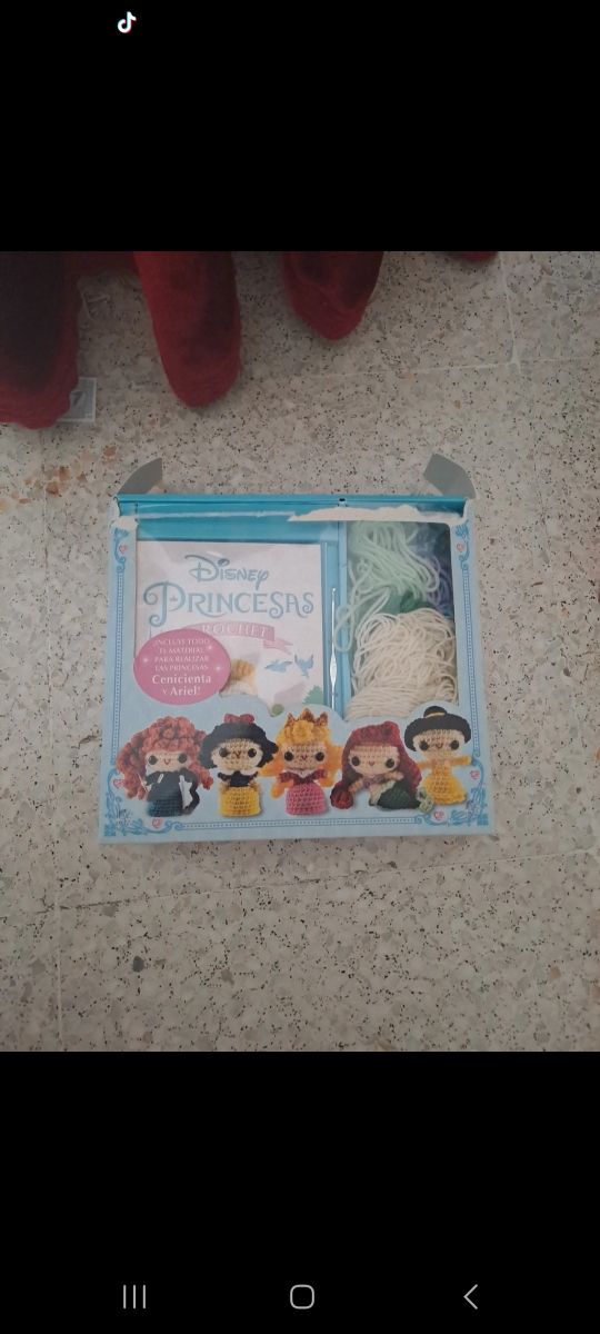 Kit Crochet Princesas Disney