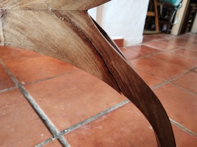 Banco de madera de teca