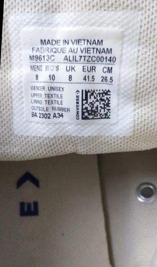 ZAPATILLAS CONVERSE GRANATES + REGALO