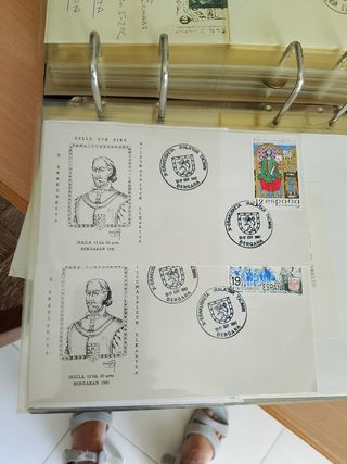 Álbum Filatélico: Exfilna-78 & Natura-73