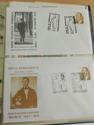 Álbum Filatélico: Exfilna-78 & Natura-73