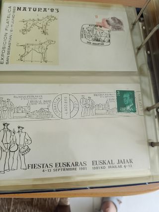 Álbum Filatélico: Exfilna-78 & Natura-73