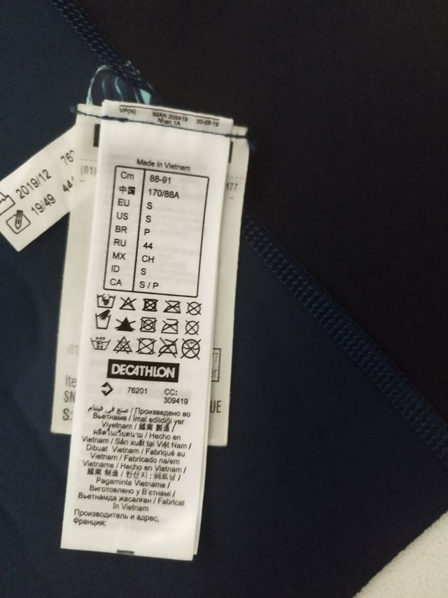 Chaqueta neopreno niño 1,5mm Decathlon