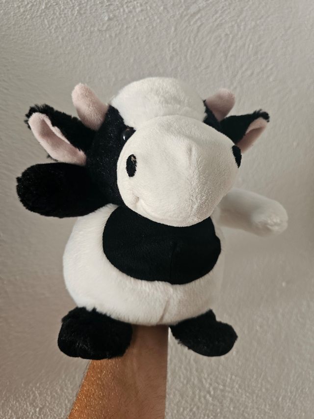 Pach 7 peluches + Marionetta mucca.