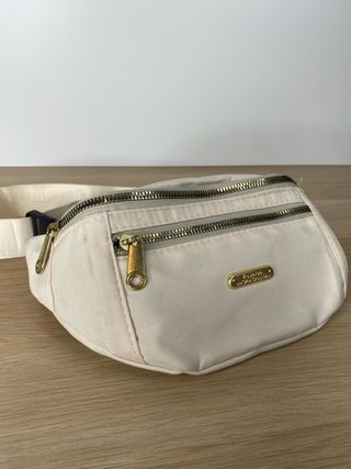 Riñonera Beige - Bolso Cintura
