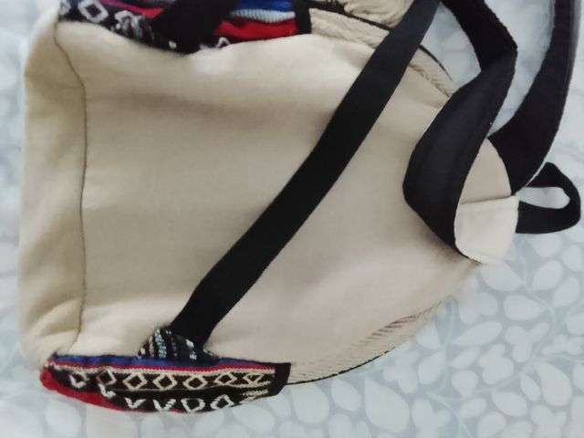 Mochila étnica multicolor