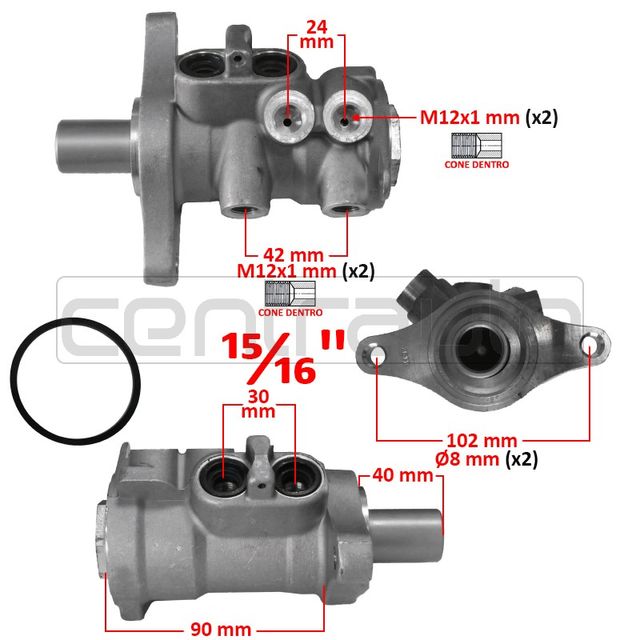 BOMBA PRINCIPAL TRAVOES FORD FOCUS 2000->