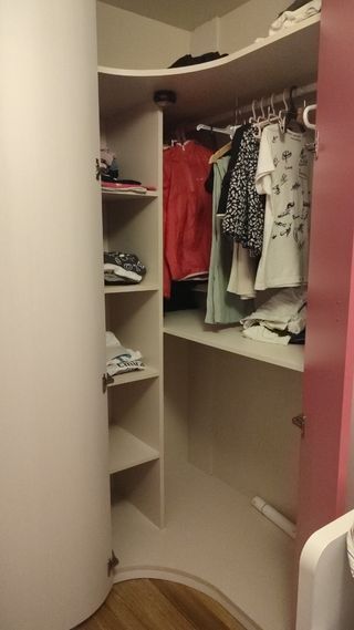 Muebles habitación niña - Rosa y Blanco