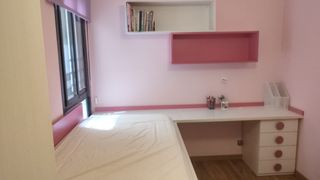 Muebles habitación niña - Rosa y Blanco