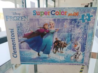 Puzzle Clementoni Disney Frozen SuperColor Maxi 24