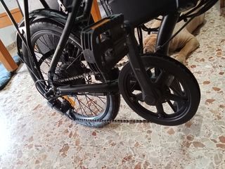 Bicicleta eléctrica plegable