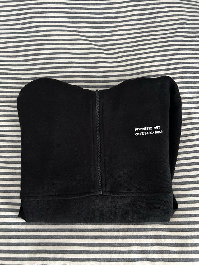 Sudadera Bershka Negra