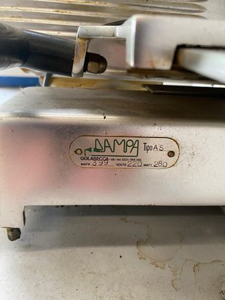 Affettatrice Dampa 25cm - semi professionale.
