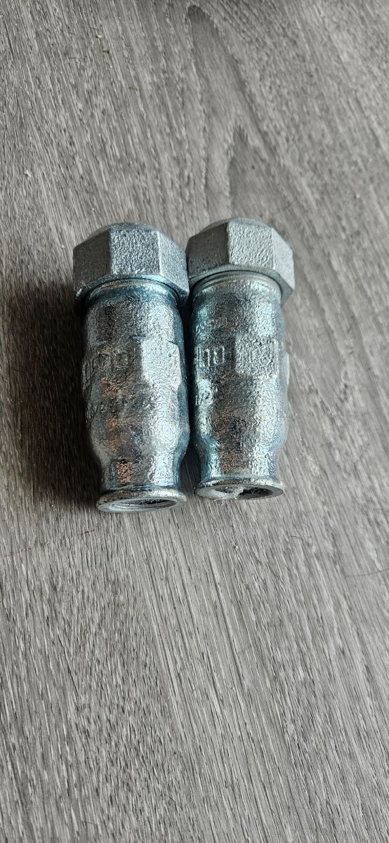 2 Racor Hebo fontaneria 1/2'