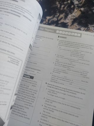 Libro inglés  1bachillerato y cuaderno