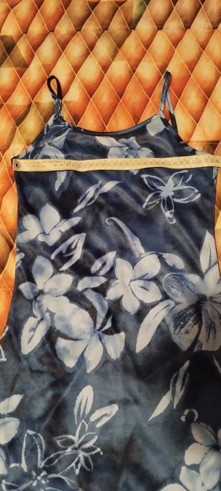 Abito estivo floreale blu