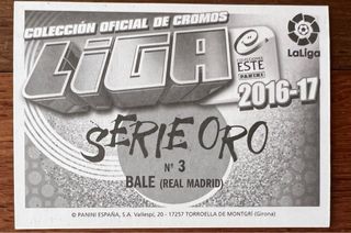 Cromos Liga 16/17 Serie Oro