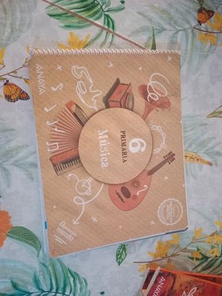 Libro de música 6 primaria Miguel Fernández