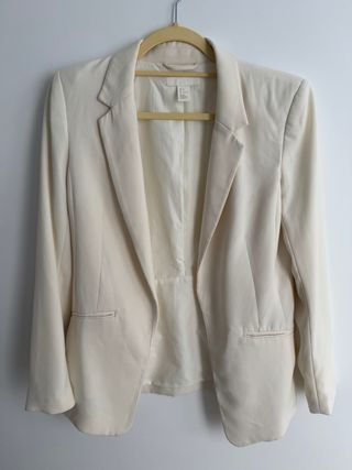 Blazer beige HM talla M
