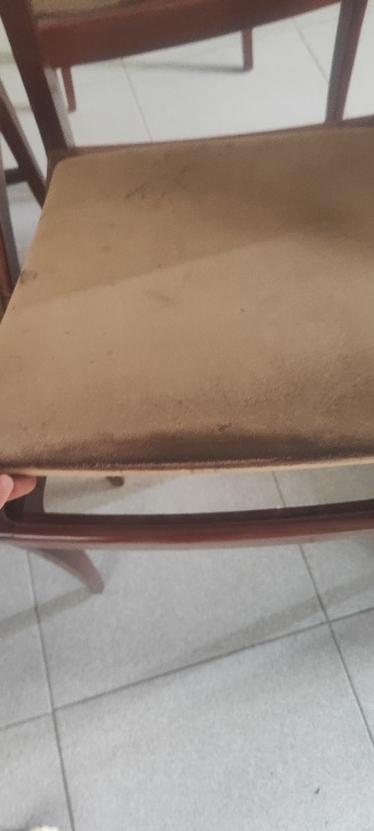 4 sillas madera restaurar