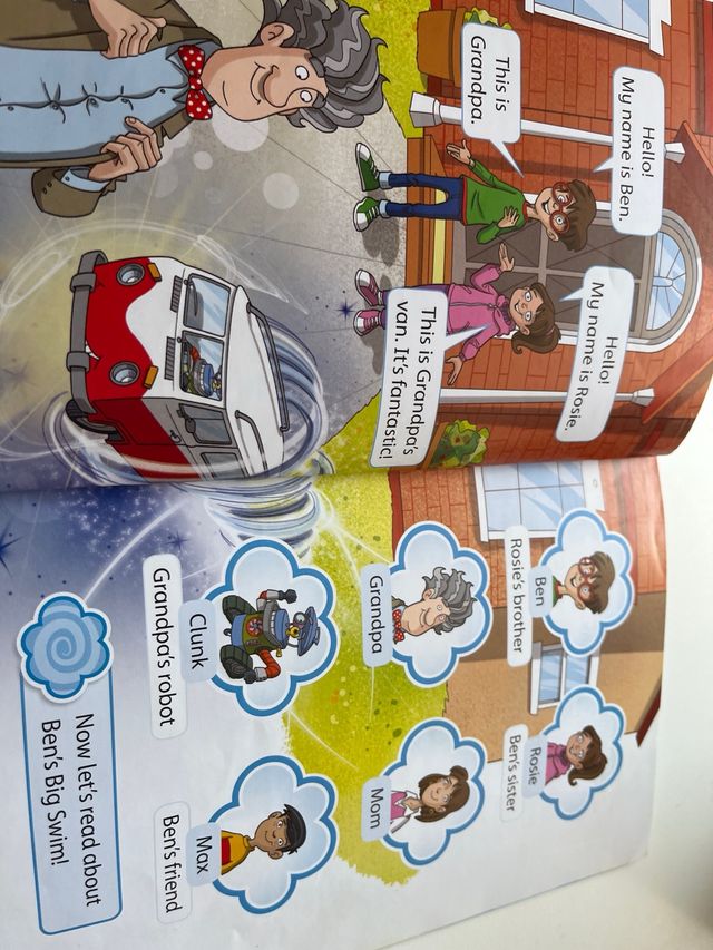 Libro de ingles Ben S Big Swim