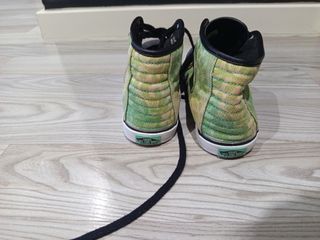 Zapatillas Vans altas verdes 37